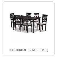 COS-BONIAN DINING SET (1+6)